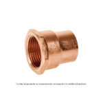 CONECTOR DE COBRE, ROSCA INTERIOR 3/4" FOSET 49657