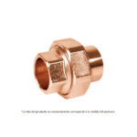 TUERCA UNIÓN, COBRE A ROSCA EXTERNA, 1/2" FOSET 49659