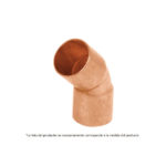 CODO 45° DE COBRE DE 1" FOSET 49730