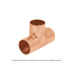 TEE DE COBRE SENCILLA, 3/4" FOSET 49736