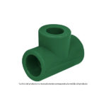 TEE DE PPR REDUCIDA, 3/4"X1/2"X3/4", 25X20X25MM 49845