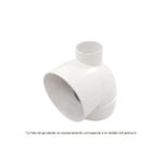 CODO 4" X 2" SALIDA TRASERA PVC SANITARIO 220