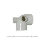 CODO 4 X 2 PVC DOBLE SALIDA 2868