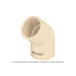 CODO 45° DE CPVC, 1" FOSET 45088