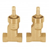JGO 2 LLAVES DE EMPOTRAR ROSCABLES, BASIC 49802