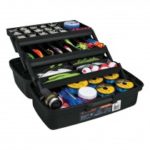CAJA PARA PESCA, 16", NARANJA 10539