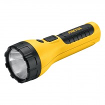 LINTERNA PLÁSTICA RECARGABLE DE LED, 180 LÚMENES, PRETUL- 26102