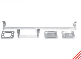 JGO. DE ACCESORIOS PARA BAÑO 5 PZAS DOBLE JABONERA M07653