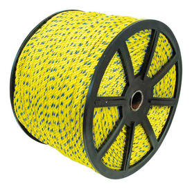 KILO DE CUERDA POLIETILENO AMARILLO 5/16" 8MM ROLLO DE 30KG CP80K