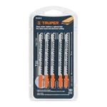 SEGUETA CALADORA,CORTES CURVOS MADERA,ZANCO T,6DPP,5 PZAS 18133