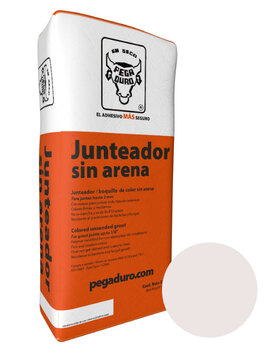 JUNTEADOR SIN ARENA COLOR BLANCO 5KG PEGADURO GJSABLA