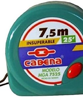 FLEXOMETRO CADENA 7.5 MTS.MOD.MGA 7525 MGA7525