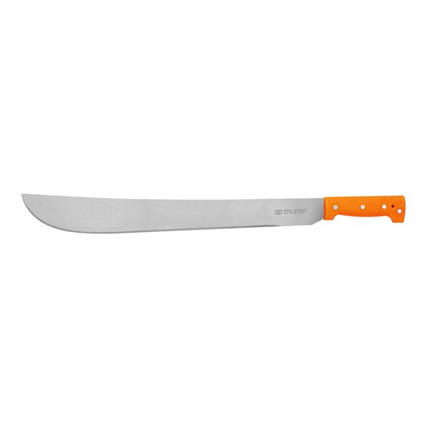 Machete estándar 20" cacha naranja remachada, Truper 15886