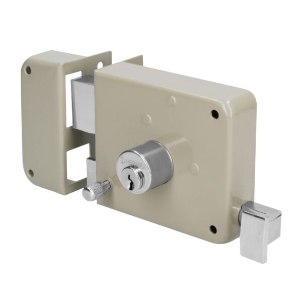 CERRADURA SOBREPONER IZQ INSTALA-FÁCIL, CAJA, HERMEX BASIC 27046