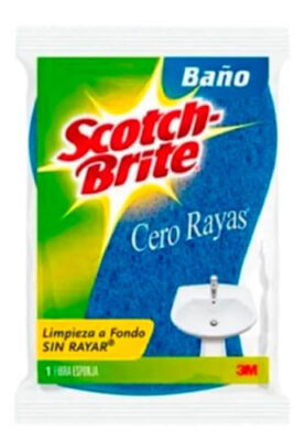 FIBRA ESPONJA AZUL ANTIRAYAS SCOTH BRITE - PO