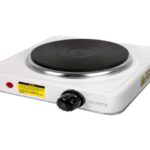 PARRILLA ELÉCTRICA 1 QUEMADOR DE DISCO, BLANCA, VOLTECK 49989