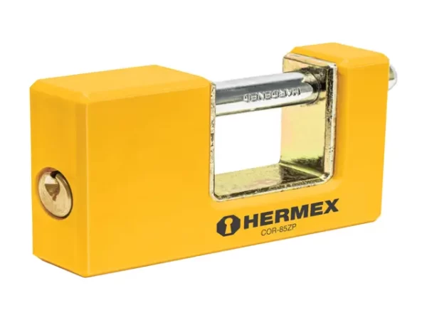 CANDADO ANTIPALANCA 85 MM CUERPO METÁLICO, HERMEX BASIC- 27088