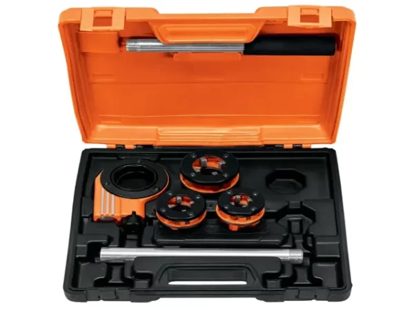 JUEGO DE 4 TARRAJAS PARA TUBO DE 1/2" A 1", TRUPER-13070