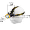 LINTERNA DE MINERO LED 95 LM, RECARGABLE, PRETUL 29088 - Image 2