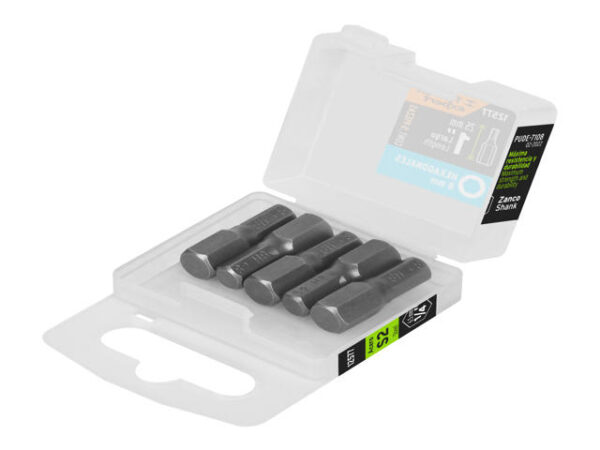 ESTUCHE CON 5 PUNTAS HEXAGONALES DE 8 MM LARGO 1", EXPERT 12577