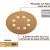 DISCOS DE LIJA 5" GRANO 180 LIJADORA ROTO-ORBITAL.  17952XP - Image 2