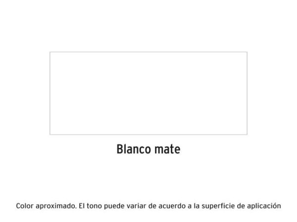 PINTURA EN AEROSOL, BLANCO MATE, BOTE ESBELTO, 400 ML  19034 - Image 2
