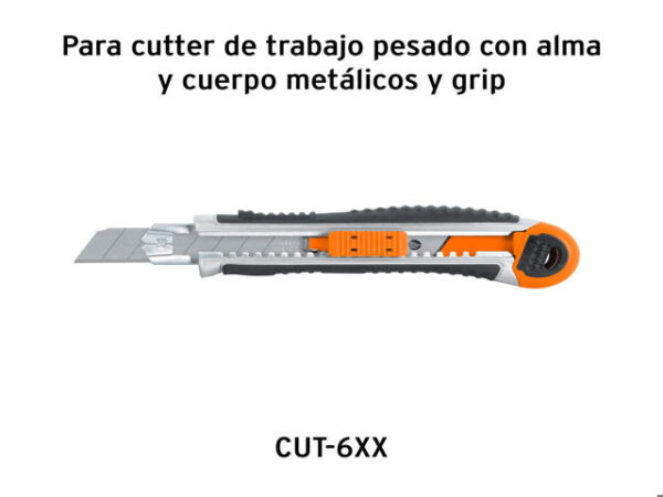 ESTUCHE CON 10 CUCHILLAS SK4 DE 18 MM PARA CUTTER, TRUPER  16965 - Image 3