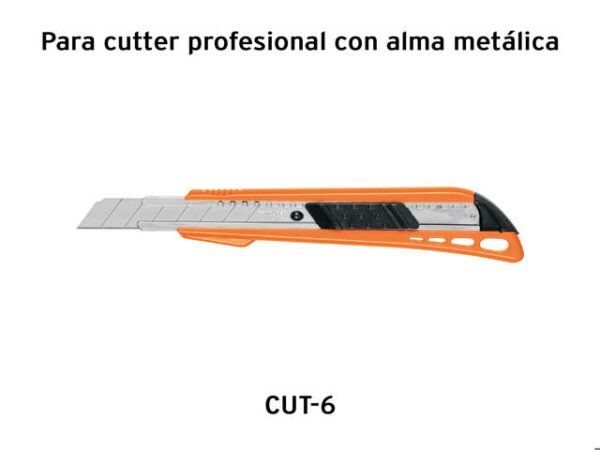 ESTUCHE CON 10 CUCHILLAS SK4 DE 18 MM PARA CUTTER, TRUPER  16965 - Image 4