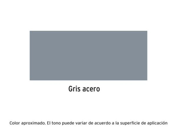 PINTURA EN AEROSOL, GRIS ACERO, BOTE ESBELTO, 400 ML  12733 - Image 2
