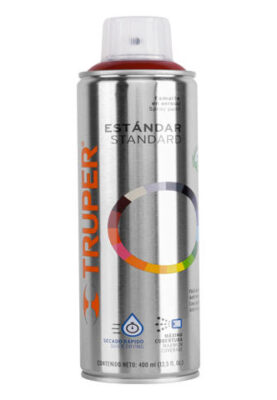 PINTURA EN AEROSOL, GUINDA, BOTE ESBELTO, 400 ML   12764