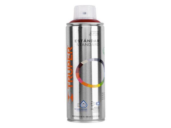 PINTURA EN AEROSOL, GUINDA, BOTE ESBELTO, 400 ML   12764
