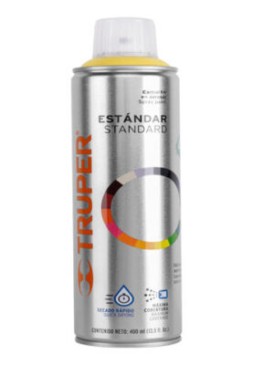 PINTURA EN AEROSOL, MARFIL, BOTE ESBELTO, 400 ML   19043
