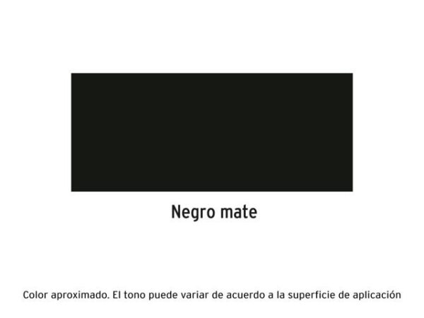 PINTURA EN AEROSOL, NEGRO MATE, BOTE ESBELTO, 400 ML   19033 - Image 2