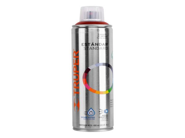PINTURA EN AEROSOL, ROJO TAXI, BOTE ESBELTO, 400 ML  19270