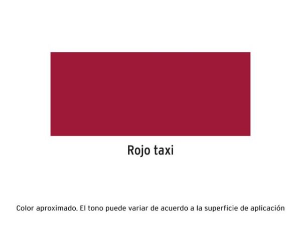 PINTURA EN AEROSOL, ROJO TAXI, BOTE ESBELTO, 400 ML  19270 - Image 2