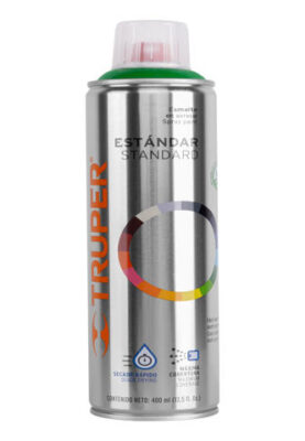 PINTURA EN AEROSOL, VERDE ECOLÓGICO, BOTE ESBELTO, 400 ML  19048