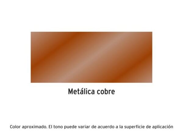 PINTURA EN AEROSOL, COBRE METÁLICO, BOTE ESBELTO, 400 ML  19067 - Image 2