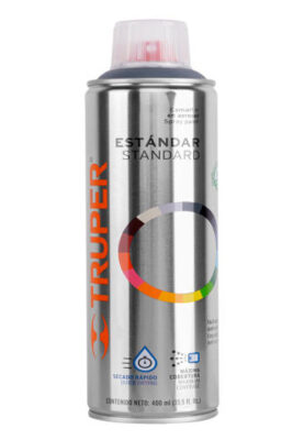 PINTURA EN AEROSOL, GRIS PRIMARIO, BOTE ESBELTO, 400 ML  19056