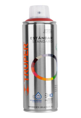 PINTURA EN AEROSOL, ROJO PRIMARIO, BOTE ESBELTO, 400ML 19055