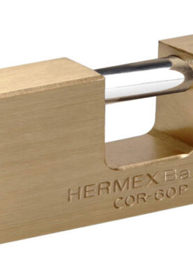 CANDADO ANTIPALANCA 60 MM CUERPO DE LATÓN, HERMEX BASIC  22518