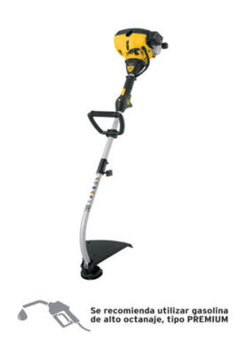 DESBROZADORA A GASOLINA 25CC MANGO TIPO "D", 17"CORTE, CURVA  22430