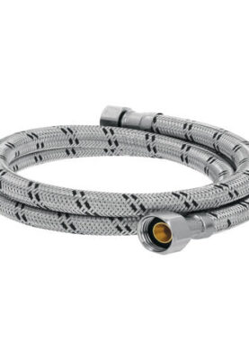 MANGUERA PARA BOILER, ACERO INOX, 1/2"X3/4", 120 CM, FOSET   47425