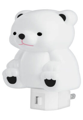 LUZ DE NOCHE CON LÁMPARA E12, OSO, VOLTECK  46288