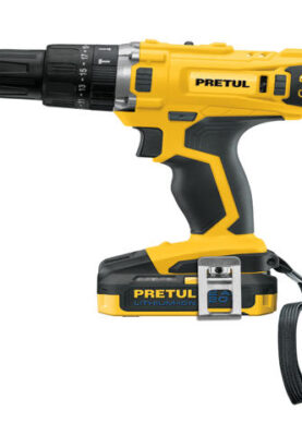 ROTOMARTILLO INALÁMBRICO 1/2", 20 V, PRETUL  26117