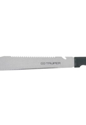 MACHETE RAMBO 12" CACHA INYECTADA NEGRA, TRUPER  100655