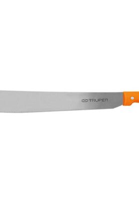MACHETE ESTÁNDAR 14" CACHA NARANJA REMACHADA, TRUPER   15883