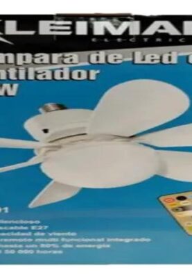 LAMPARA DE LED CON VENTILADOR 30W KLEIMAN  LVT-001
