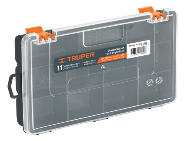 ORGANIZADOR 9″ CON 11 COMPARTIMENTOS, TRUPER  10035