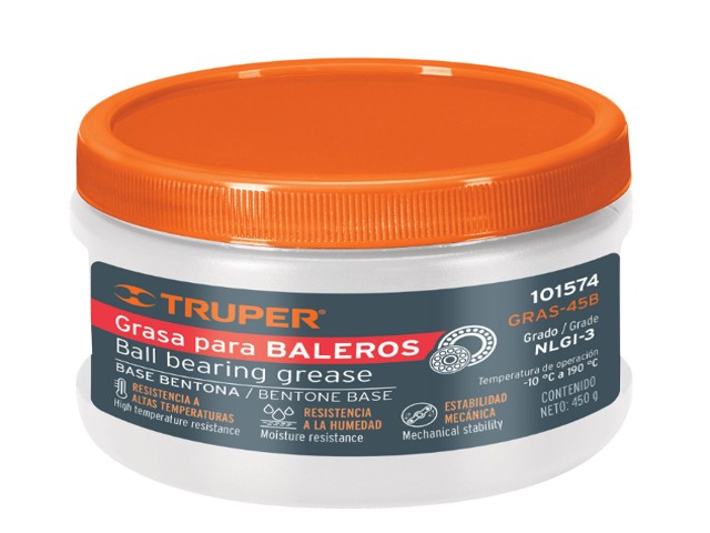GRASA AUTOMOTRIZ, BASE BENTONA, 450 G, TRUPER   101574