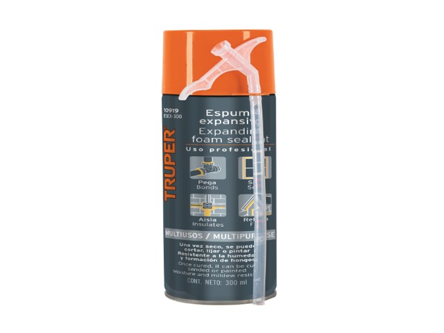 ESPUMA EXPANSIVA DE 300 ML, TRUPER   10919